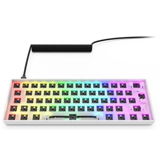 Teclado Sharkoon SKILLER SGK50 S4 mecánico gaming hot-swap LED RGB alemán