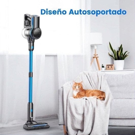 Aspiradora sin cable Rolipo S7p 265W 45 min HEPA LED autosoportada 26 kPa