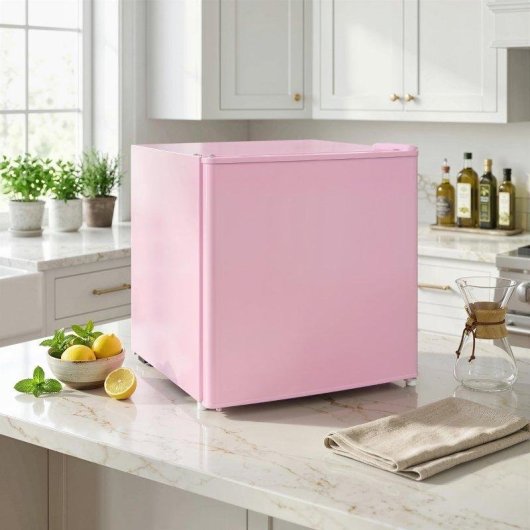 Frigorífico Mini Rolipo 35l No Frost 48,8cm 35L E Rosa
