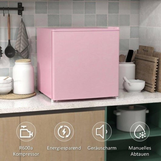 Frigorífico Mini Rolipo 35l No Frost 48,8cm 35L E Rosa