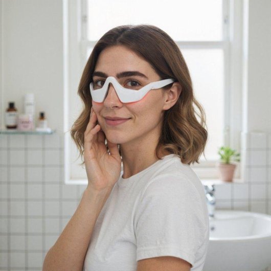 Maschera Oculare BODYLIFE EMS Anti-Occhiaie Vibrazioni Luce Rossa