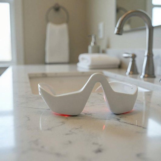 Maschera Oculare BODYLIFE EMS Anti-Occhiaie Vibrazioni Luce Rossa