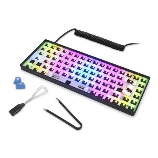 Teclado Sharkoon SKILLER SGK50 S3 Barebone 75% RGB Hot-Swap USB-C