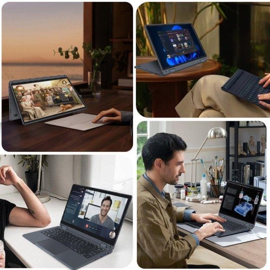 Portátil Micrear 11,6" Intel Core 6500Y 8GB 256GB SSD UHD 615 Windows 11 Pro