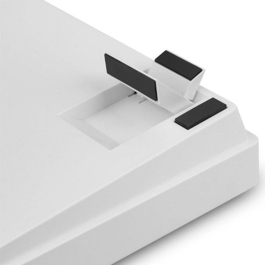Teclado Sharkoon SKILLER SGK50 S3 Barebone 75% RGB Branco Hot-Swappable
