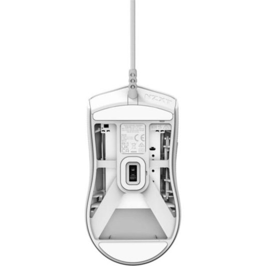 Mouse NZXT Lift 2 Symm USB Tipo-A 26000 DPI Bianco Gaming Ergonomico