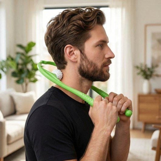 Masajeador Manual BODYLIFE para Cuello y Hombros con Presión Dirigida