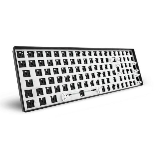 Teclado Sharkoon SGK50 S2 mecánico barebone compacto 96% QWERTZ RGB German