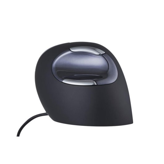 Rato Evoluent D vertical direito USB Tipo-A 3200 DPI preto com cabo