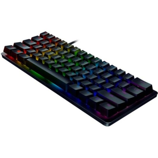 Teclado Razer Huntsman Mini mecánico compacto 60% RGB QWERTZ alemán