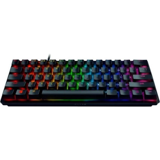 Teclado Razer Huntsman Mini mecánico compacto 60% RGB QWERTZ alemán