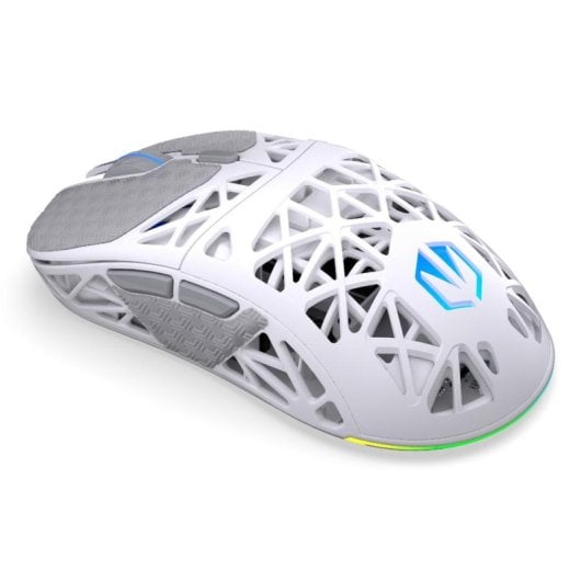 Mouse ENDORFY LIV Plus Wireless Bluetooth 26000 DPI Bianco RGB 6 Pulsanti