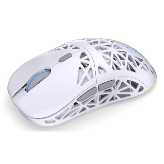 Mouse ENDORFY LIV Plus Wireless Bluetooth 26000 DPI Bianco RGB 6 Pulsanti