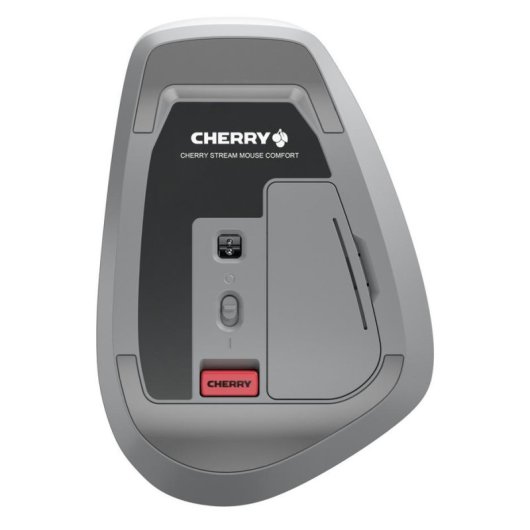 Mouse CHERRY JW-8550-0 RF Wireless 4000 DPI Grigio Bianco Ergonomico