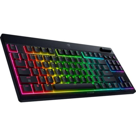Teclado Razer BlackWidow V4 Low-Profile TKL mecánico RGB QWERTY