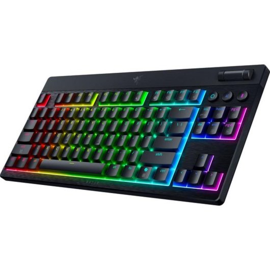 Teclado Razer BlackWidow V4 Low-Profile TKL mecánico RGB QWERTY