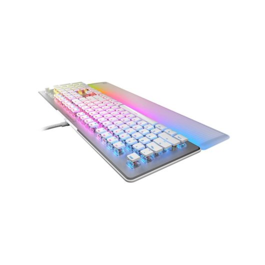 Tastiera Turtle Beach Vulcan II Max optomeccanica QWERTZ RGB bianca tedesca