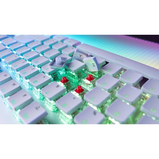 Tastiera Turtle Beach Vulcan II Max optomeccanica QWERTZ RGB bianca tedesca