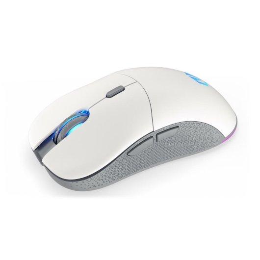 Mouse ENDORFY GEM Plus Wireless RF 26000 DPI Bianco Ambidestro 6 Pulsanti