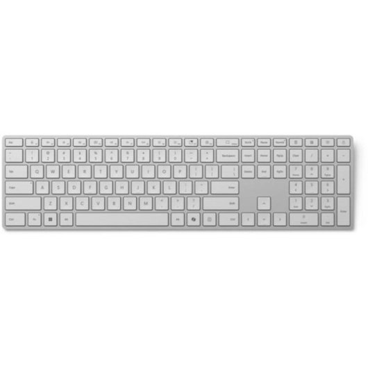 Teclado Microsoft Surface Keyboard 2nd Edition Bluetooth sem fios QWERTZ alemão cinzento