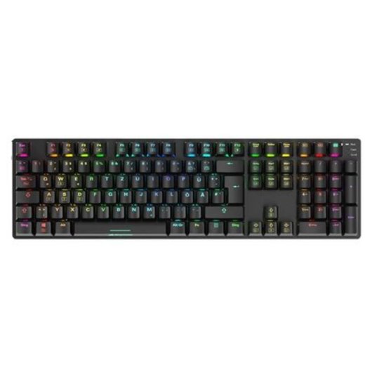 Clavier Sharkoon SKILLER SGK36W mécanique sans fil RGB QWERTZ allemand