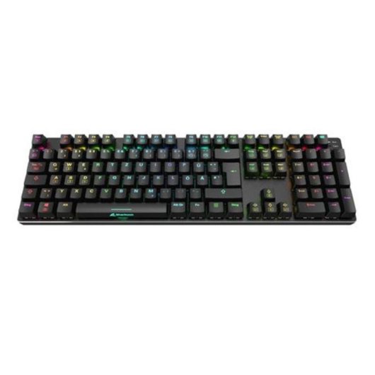 Clavier Sharkoon SKILLER SGK36W mécanique sans fil RGB QWERTZ allemand
