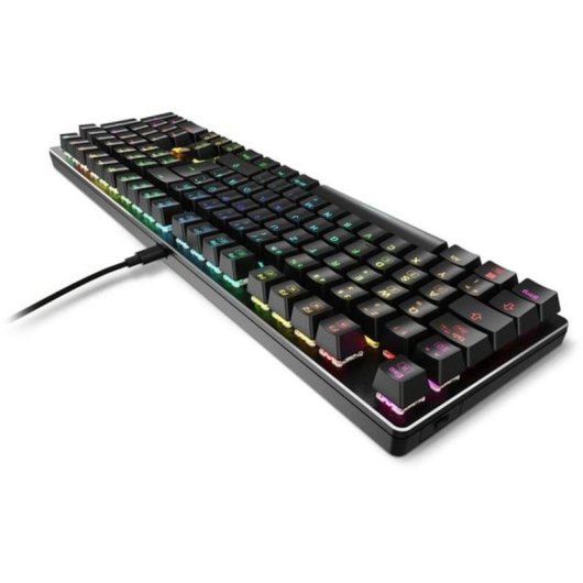 Clavier Sharkoon SKILLER SGK36W mécanique sans fil RGB QWERTZ allemand