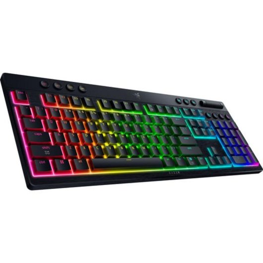 Teclado Razer BlackWidow V4 Low-Profile mecánico inalámbrico con RGB QWERTY