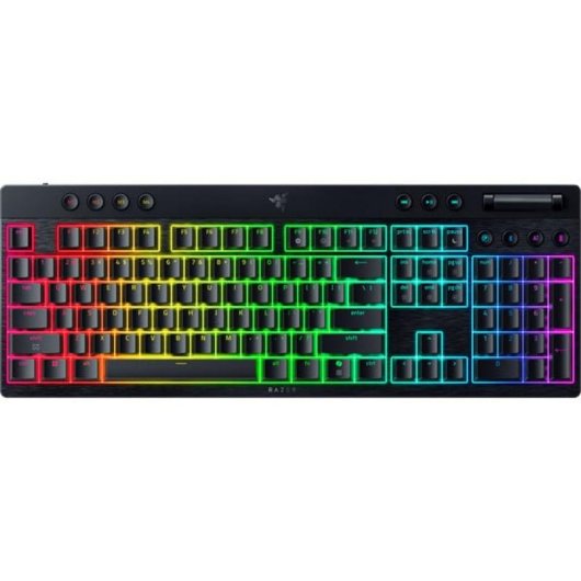 Teclado Razer BlackWidow V4 Low-Profile mecánico inalámbrico con RGB QWERTY