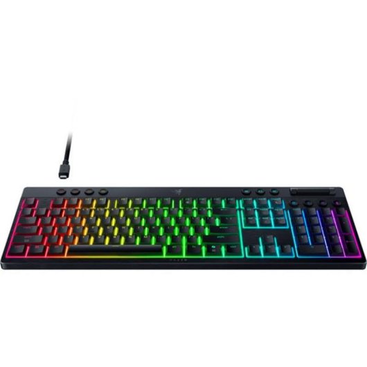 Teclado Razer BlackWidow V4 Low-Profile mecánico inalámbrico con RGB QWERTY