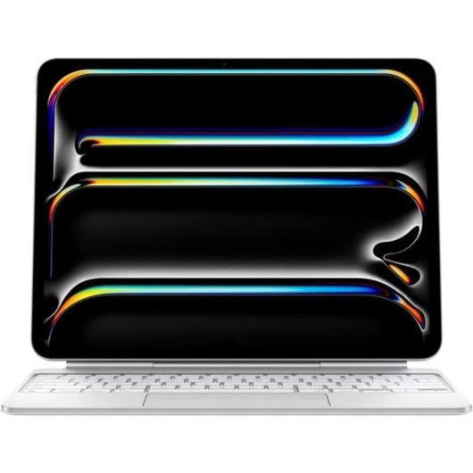 Tastatur Apple Magic Keyboard für iPad Pro 13" magnetisch mit deutschem Touchpad weiß