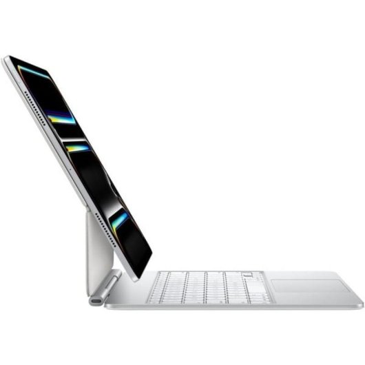 Tastatur Apple Magic Keyboard für iPad Pro 13" magnetisch mit deutschem Touchpad weiß