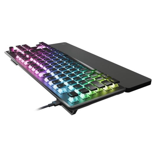 Teclado Turtle Beach Vulcan II TKL Pro magnético compacto con switches magnéticos y RGB AZERTY alemán