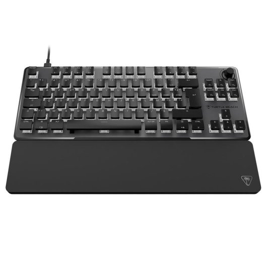 Teclado Turtle Beach Vulcan II TKL Pro magnético compacto con switches magnéticos y RGB AZERTY alemán