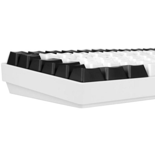 Teclado Sharkoon SKILLER SGK50 S3 mecânico gaming 75 % alemão RGB hot-swap