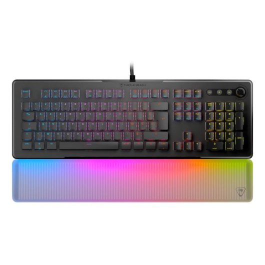 Teclado Turtle Beach Vulcan II Max mecánico optomecánico QWERTZ RGB alemán
