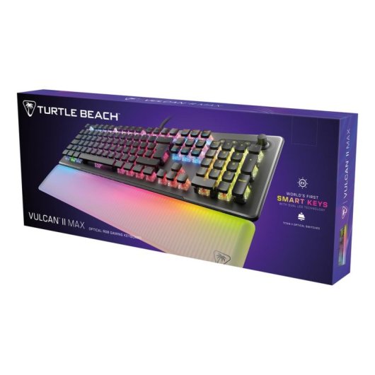 Teclado Turtle Beach Vulcan II Max mecánico optomecánico QWERTZ RGB alemán