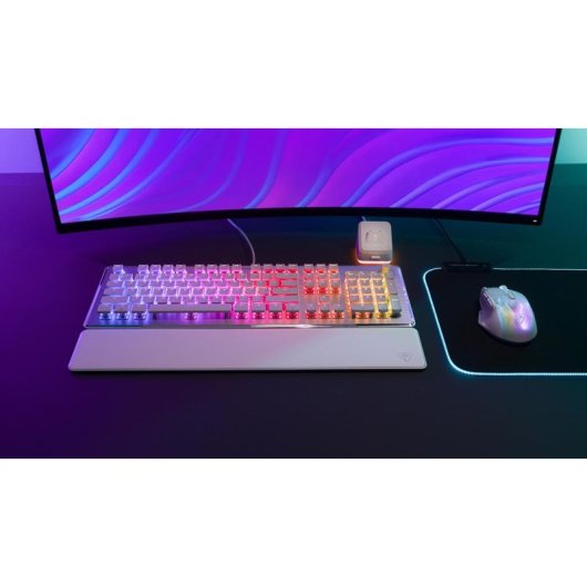 Clavier Turtle Beach Vulcan II complet avec switches TITAN II Red et RGB allemand