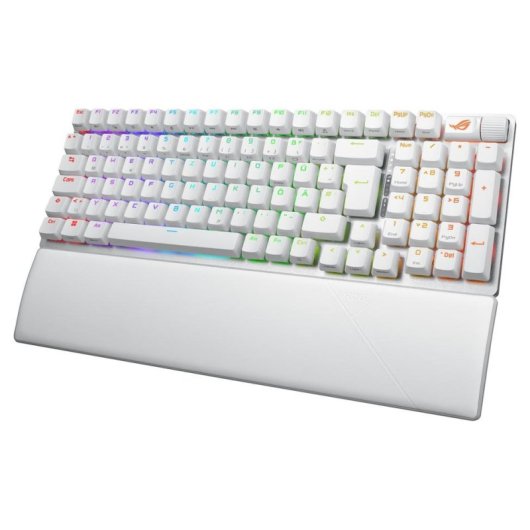 Teclado ASUS ROG Strix Scope II 96 Wireless mecânico RGB alemão QWERTZ