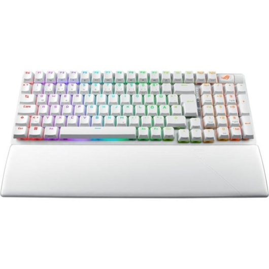 Teclado ASUS ROG Strix Scope II 96 Wireless mecânico RGB alemão QWERTZ