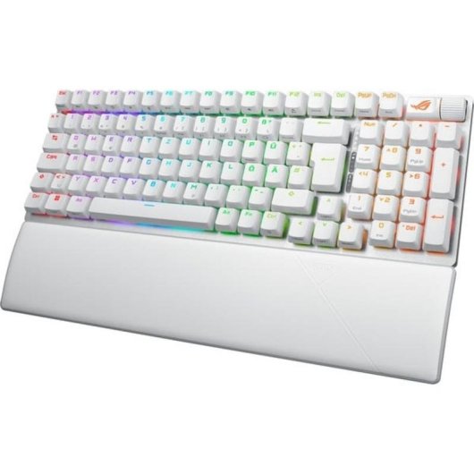 Teclado ASUS ROG Strix Scope II 96 Wireless mecânico RGB alemão QWERTZ