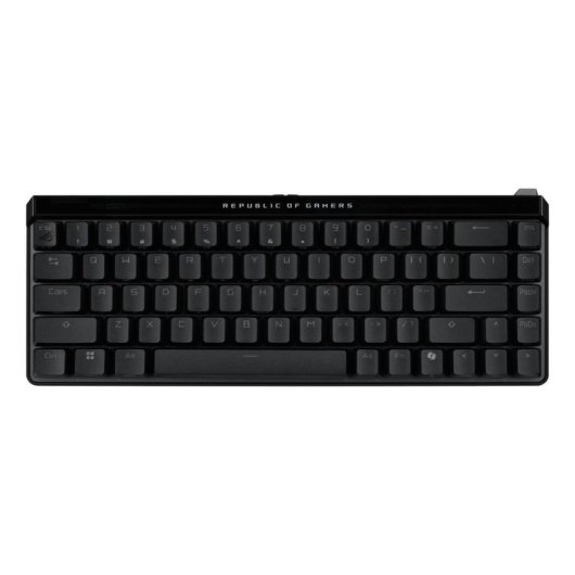 Teclado ASUS ROG Falchion Ace HFX magnético compacto com switches magnéticos RGB alemão