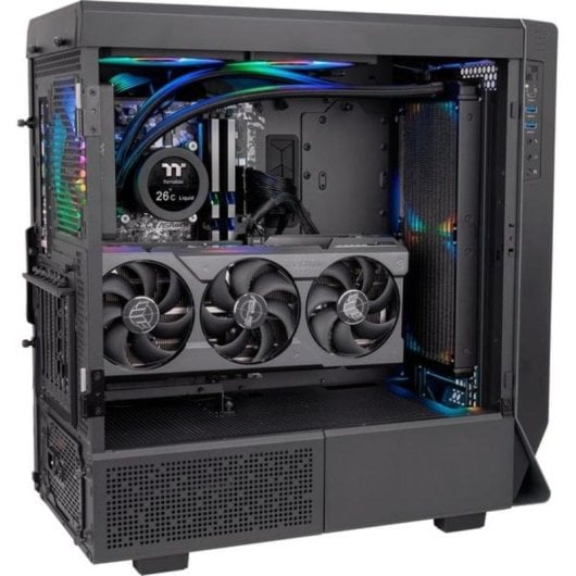Flüssigkeitskühlung Thermaltake TOUGHLIQUID Ultra 280 RGB 280mm 2 Lüfter LCD Drehbar