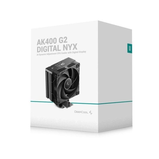 Kühlung Luft DeepCool Socket AM4 AM5 LGA 1200 92x156x132 mm AK400 G2 Digital NYX Display