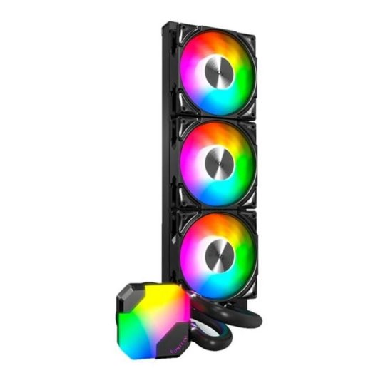 Refrigeración líquida Montech HyperFlow 360 mm RGB direccionable con 3 ventiladores bomba silenciosa