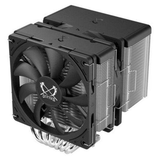 Kühlung Luft Scythe Socket LGA 1700 AM5 138x154x128 mm Fuma 3 Doppelventilator