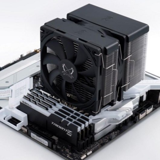 Kühlung Luft Scythe Socket LGA 1700 AM5 138x154x128 mm Fuma 3 Doppelventilator