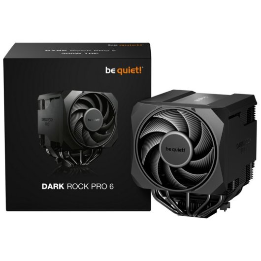 Refrigeración aire Be quiet Socket AM4/AM5 140x169 mm Dark Rock Pro 6 silencioso