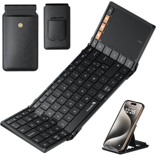 Protoarc Xk01tp Teclado Portátil Plegable En Tríptico