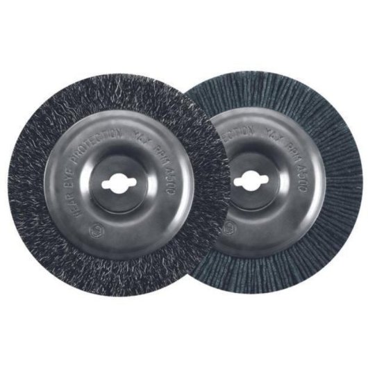Cepillos de disco Einhell 3424115 Nylon y Acero Ø100mm 2 piezas